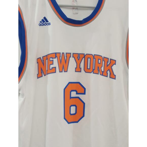 Adidas Jersey Shirt New York Knicks #6 Kristaps Porzingis NBA Basketball Size M - Picture 4 of 11